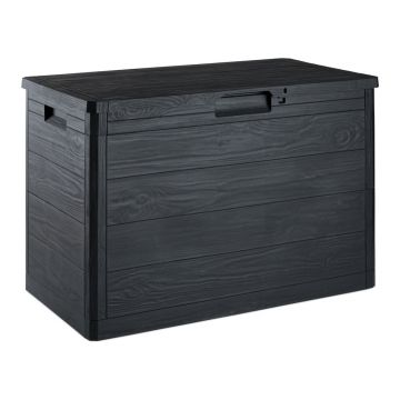 Cutie de depozitare pentru grădină gri antracit Woodys – Toomax