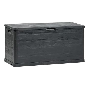 Cutie de depozitare pentru grădină gri antracit Woodys – Toomax