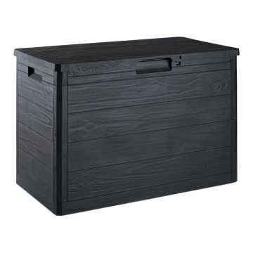 Cutie de depozitare pentru grădină gri antracit Woodys – Toomax