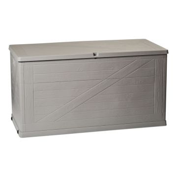 Cutie de depozitare pentru grădină gri deschis Wood – Toomax