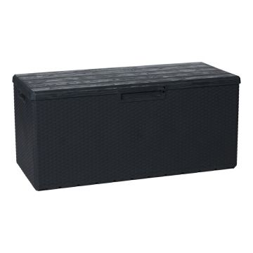 Cutie de depozitare pentru grădină gri închis Portofino – Toomax