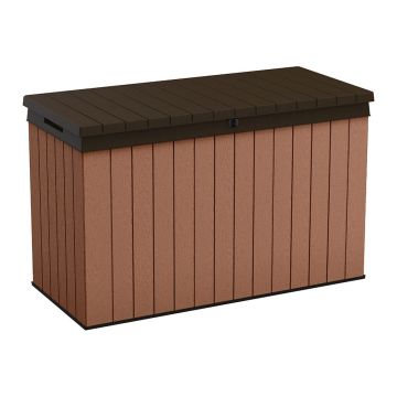 Cutie de depozitare pentru grădină maro din plastic Darwin – Keter