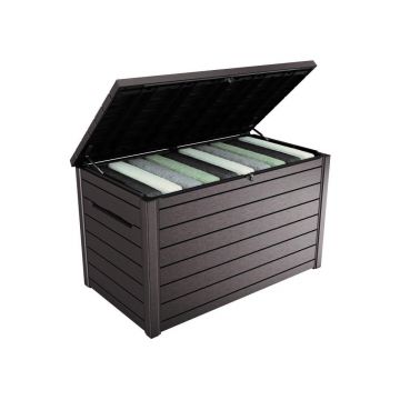 Cutie de depozitare pentru grădină maro din plastic Ontario – Keter