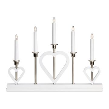 Decorațiune luminoasă de Crăciun albă Melissa – Markslöjd