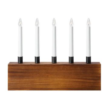 Decorațiune luminoasă de Crăciun maro Albero – Markslöjd