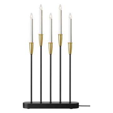 Decorațiune luminoasă de Crăciun neagră Nice – Markslöjd