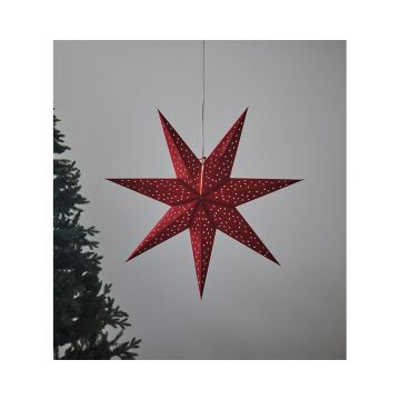 Decorațiune luminoasă de Crăciun roșie suspendată Clara – Markslöjd