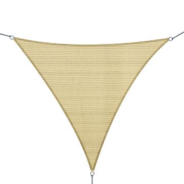 Outsunny Cort Parasolar Tringhiular Bej, 4x4x4m