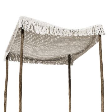 Parasolar Roof macrame bej 2x2m