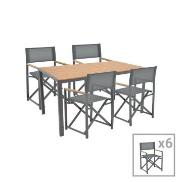Set Gradina 140x80x72.5 cm