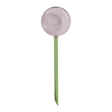 Sfera de udare din sticlă verde și roz Flora - Hübsch Sfera de udare din sticlă verde și roz Flora - Hübsch