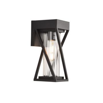 Aplica HELENA 3, KL133009, 1xE27, negru, transparent