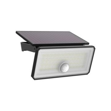 Aplica solara LED Klausen Sunwave 1,  KL190005, 2,2W, 7000-7500K, negru