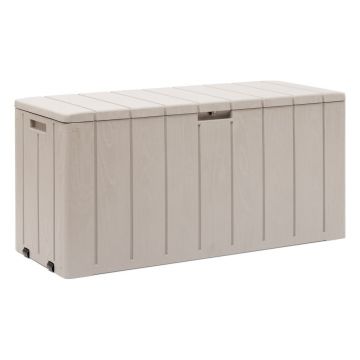 Cutie de depozitare pentru grădină bej Bravo – Toomax