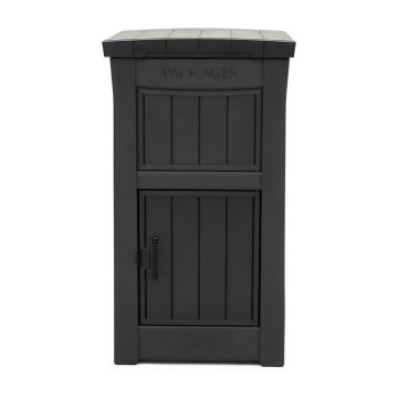 Cutie de depozitare pentru grădină gri închis Parcel – Keter