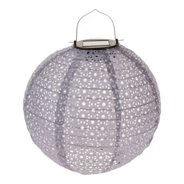Lampion gri ø 25 cm – Dakls