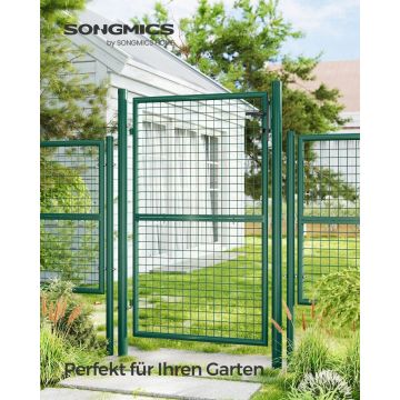Poarta pentru gradina Songmics Verde 200x12 cm