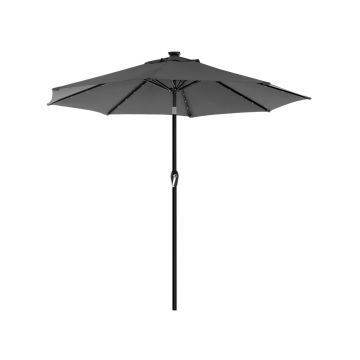 Umbrela de terasa Songmics Gri 300x300x240 cm