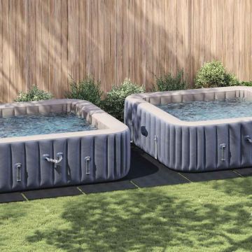 vidaXL Folie pentru Bază de Piscină Negru 999 x 500 cm