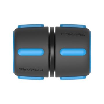Conector de cuplare rapidă pentru sisteme de irigare Fiskars Comfort, gri