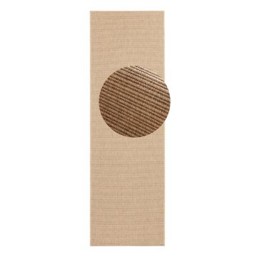 Covor tip traversă pentru interior și exterior bej 80x450 cm Nature – Hanse Home