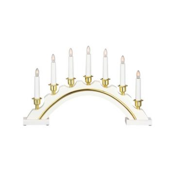 Decorațiune luminoasă de Crăciun albă/aurie Celine – Markslöjd