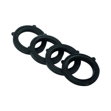 Set 4 inele de rezervă pentru aspersor Fiskars, negru