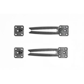 Set conectori pentru piese modulare gri închis Grow – Blomus