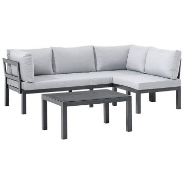 Set mobilier terasă 3 piese 221.5/148 cm