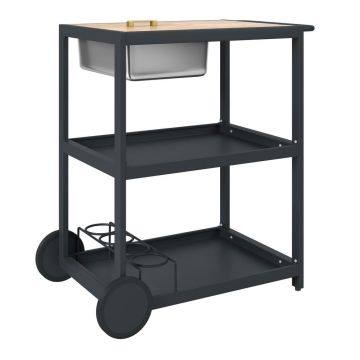 Cărucior Servire De Grădină