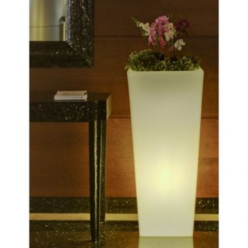 Ghiveci New Garden Melisa 50 Cu Iluminare - Alimentare Cablu