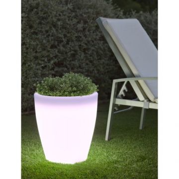 Ghiveci New Garden Violeta 40 Cu Iluminare