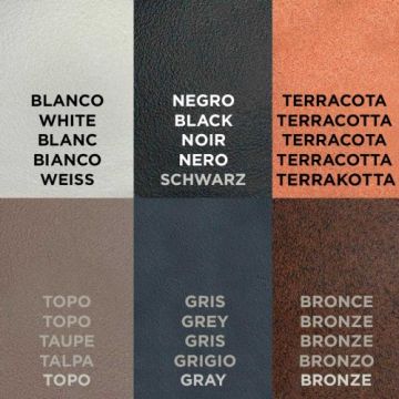 Jardiniera New Garden Junco 80 - Culoare Bronze