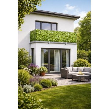 Paravan pentru balcon verde din plastic 500x85 cm Wilder Wein âu0080Maximex