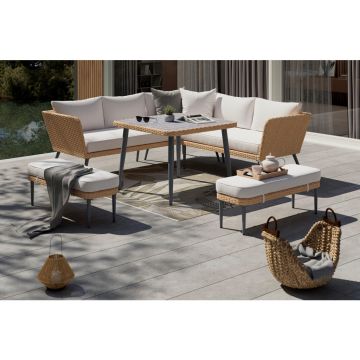 SET DINING LOUNGE 6 piese